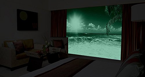 Startonight Morning on the Beach Wall Mural - 4'2