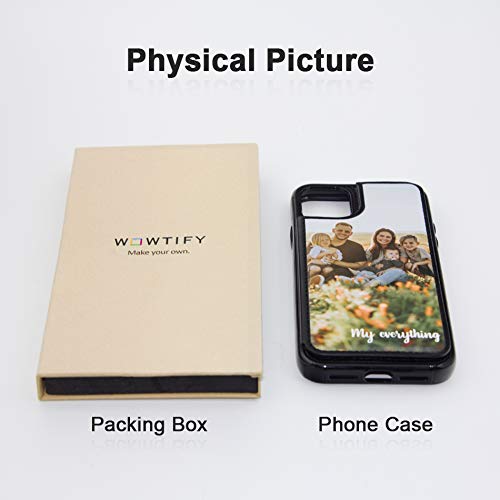 Custom Photo Wallet Case for iPhone Xs - Personalized PU Leather Cover with Credit Card Holder & Shockproof Protection | Perfect for Travel, Work & Everyday Use | Uartify Black Flip iPhone Xs Case