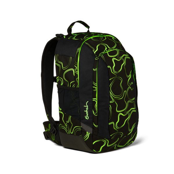 Satch Air Green Supreme - Premium Lightweight Backpack for Travel, Work & School - Durable Water-Resistant Laptop Bag with USB Charging Port - Perfect for Commuting, Hiking & Daily Use