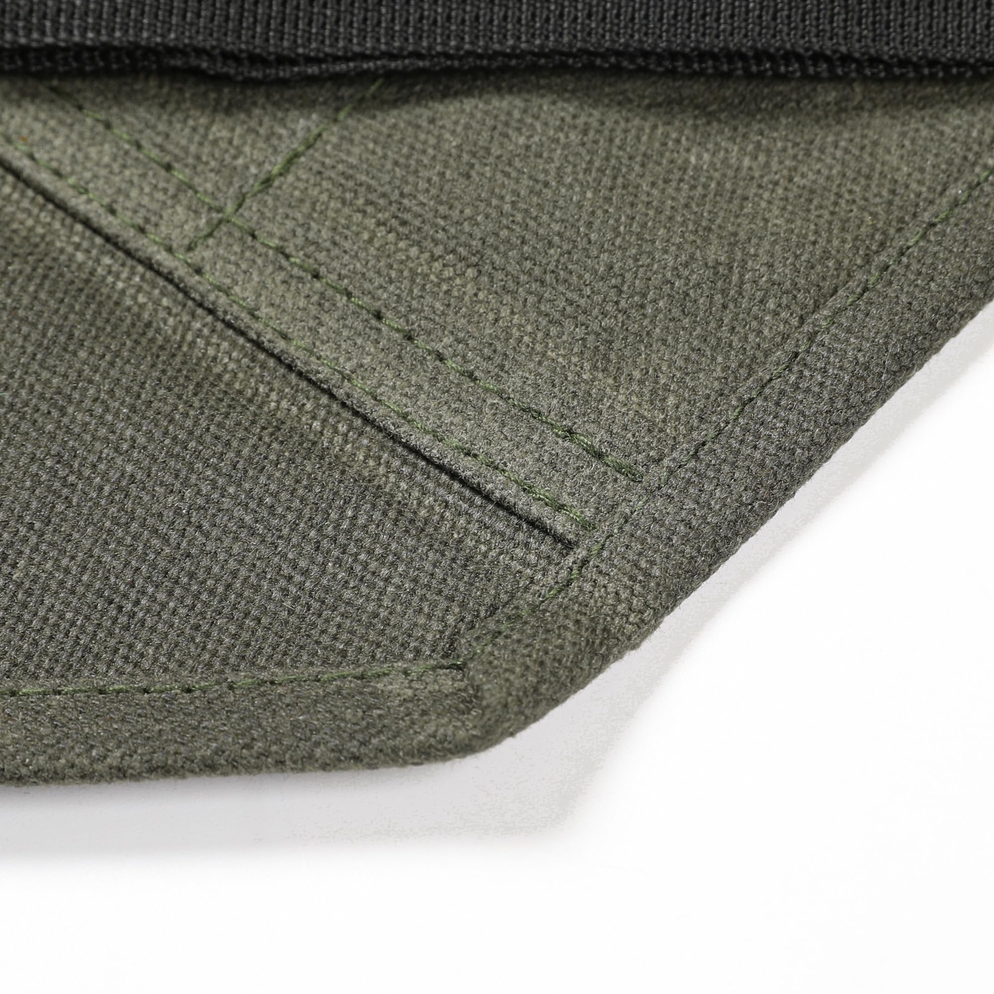 Heavy Duty Waxed Canvas Knife Roll Bag - Professional Chef Knife Organizer with Durable Army Green Waxed Canvas | Perfect for Chefs, Culinary Students & Outdoor Cooking