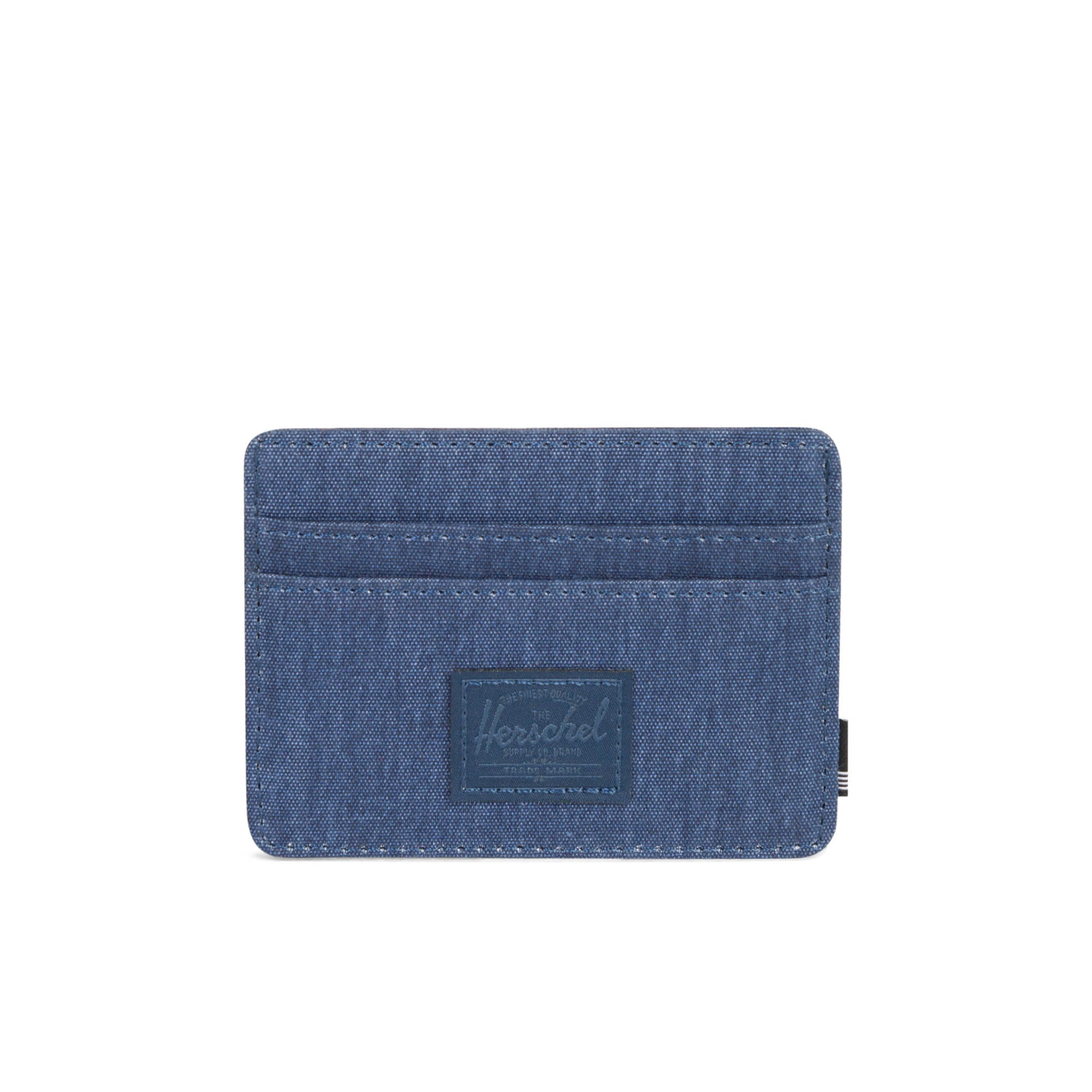 Herschel Charlie Wallet in Peacoat - Slim RFID Blocking Bifold Wallet for Men - Perfect for Everyday Use, Travel & Business