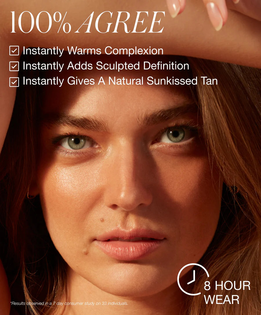 ReDimension Hydra Bronzer - Sun-Kissed Glow Makeup for a Natural Tan Look | Perfect for Summer, Beach, and Everyday Wear