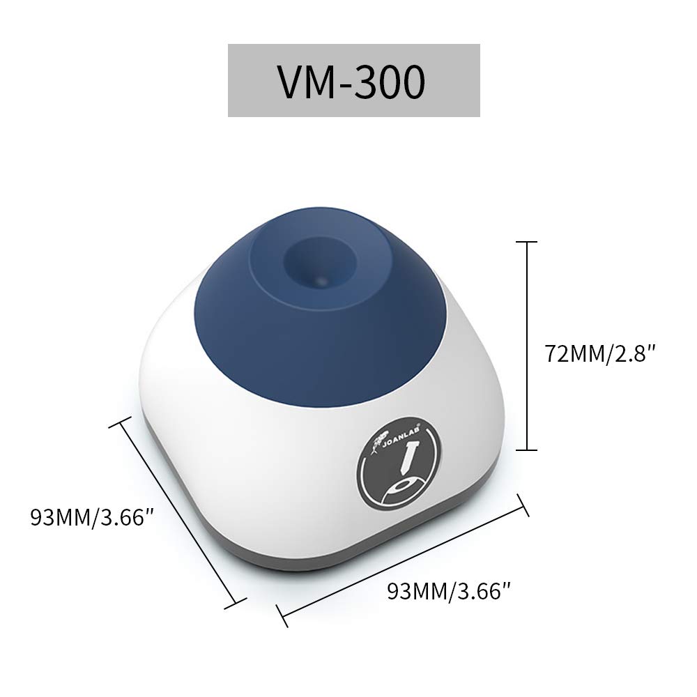 3000rpm Laboratory Vortex Mixer - Mini Test Tube Shaker for Chemical Mixing | Constant Speed Oscillating Machine for DNA, PCR & Sample Preparation