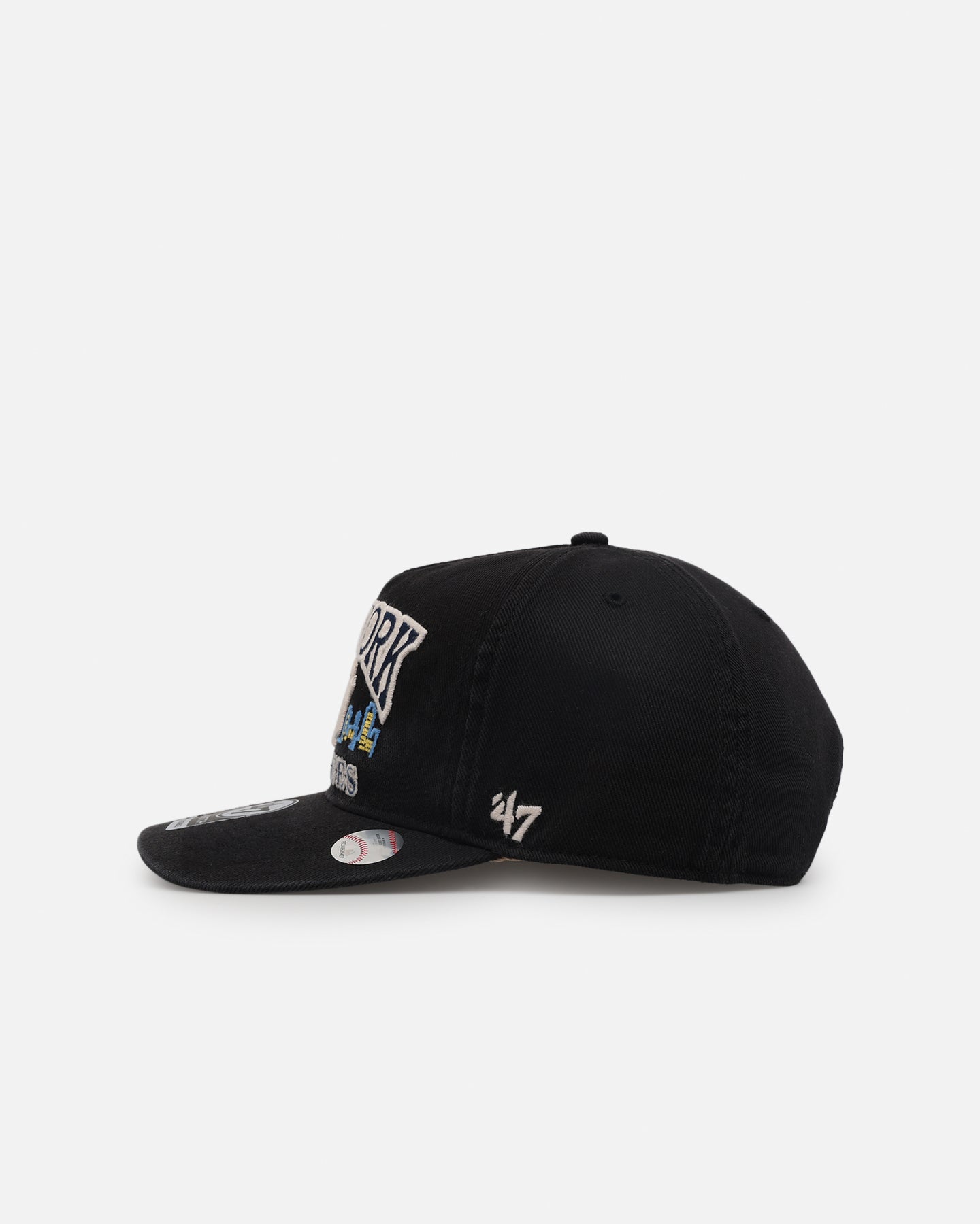 New York Yankees 'MLB Trophy Case' 47 Hitch Snapback Black Hat - Official MLB Licensed Adjustable Baseball Cap for Men & Women - Perfect for Games, Sports Events & Streetwear Fashion