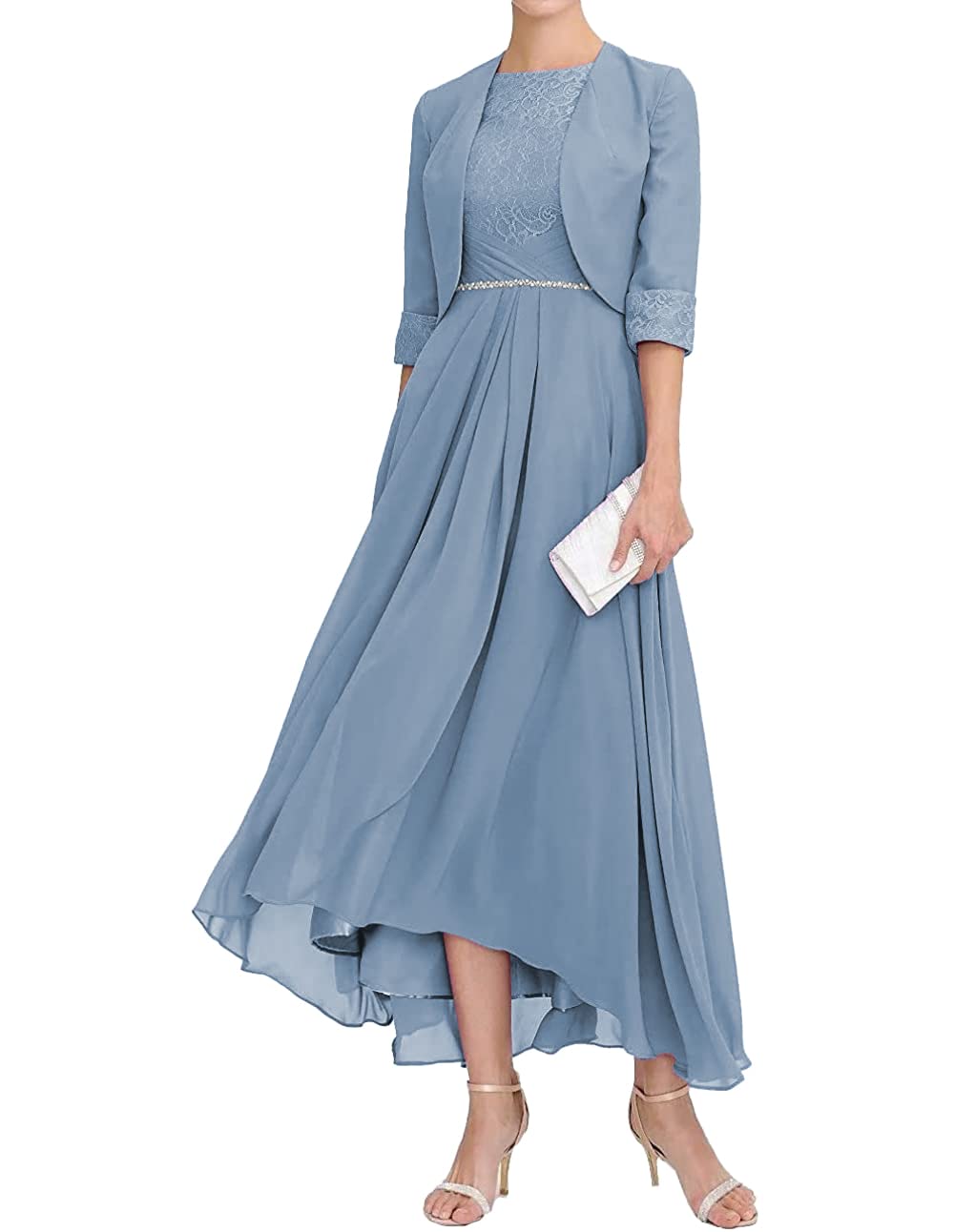 Elegant Mother of the Bride Dresses with Jacket - Women's Long Lace Wedding Guest Gowns for Formal Events, Evening Parties & Special Occasions