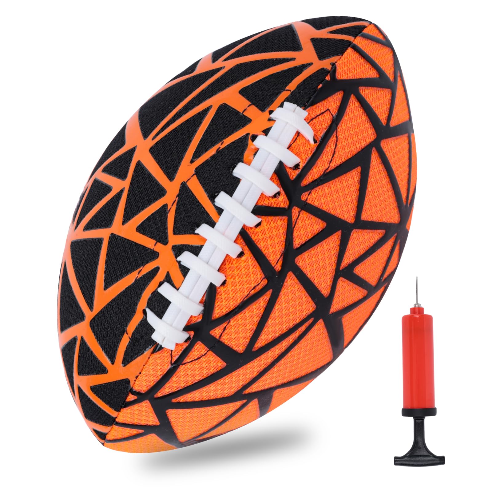 **Inflatable Football Toys for Kids - 9.3 Inch Water Football for Pool, Beach & Outdoor Games - Strong Grip, Fun Party Favors for Super Bowl, Summer & Backyard Play**
