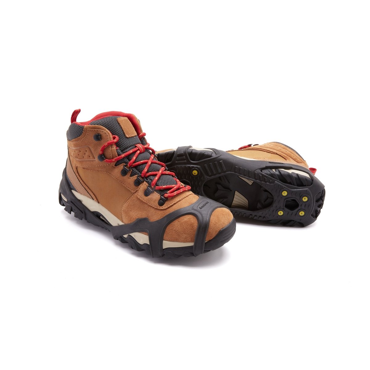 Icetrax V3 Tungsten Ice Cleats for Men & Women - Non-Slip Traction for Hiking, Running, and Winter Safety