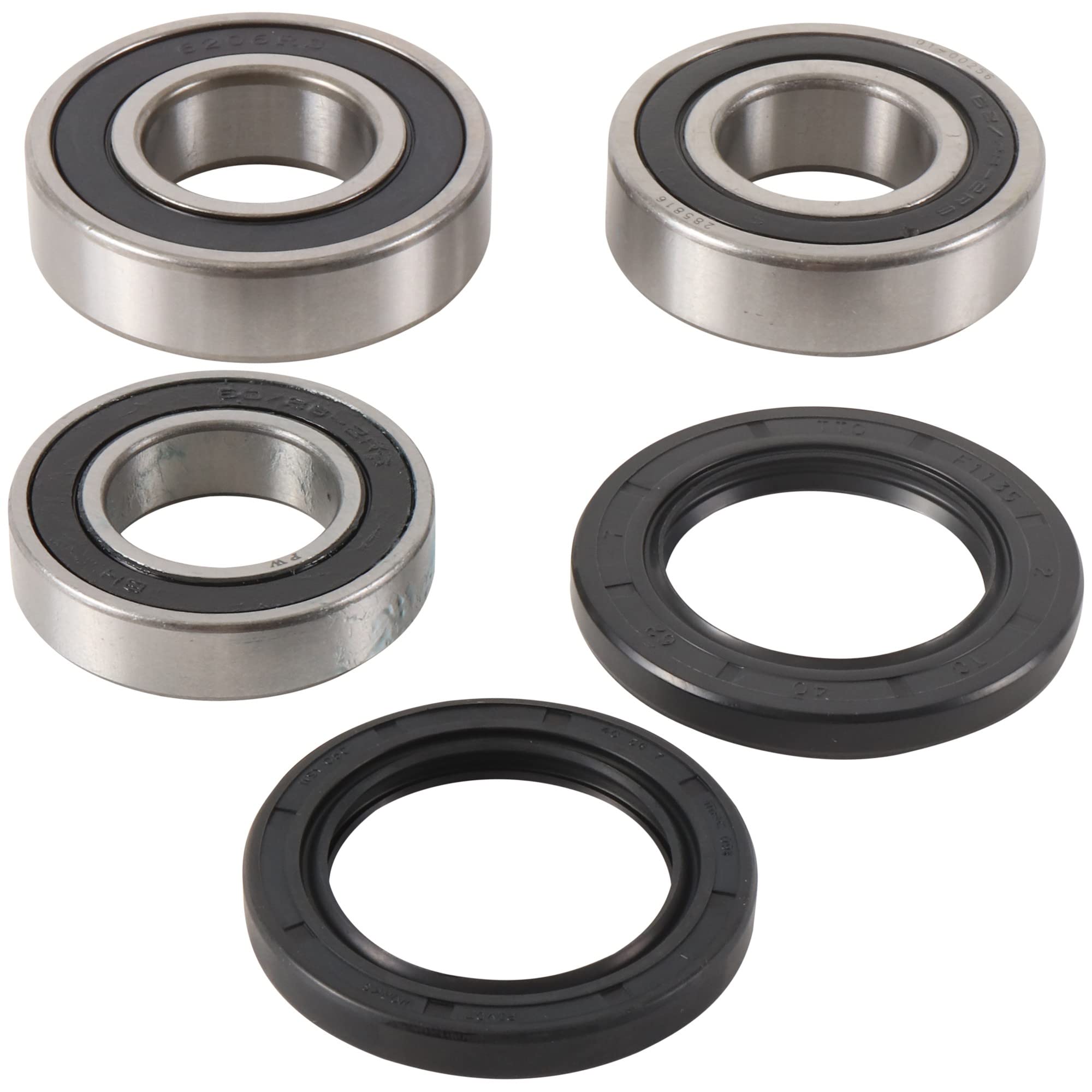Pivot Works PWRWS-Y19-000 Rear Wheel Bearing and Seal Kit - High Performance Motorcycle Replacement Parts for Smooth Riding & Off-Road Adventures