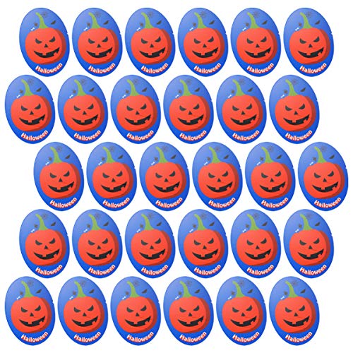 TOYANDONA Halloween Lollipop Decorations - Pumpkin Shaped Candy Cards, DIY Sugar Loaf Gift Wrapping for Kids & Adults - Perfect for Party Favors, Trick or Treat Bags & Holiday Craft Projects