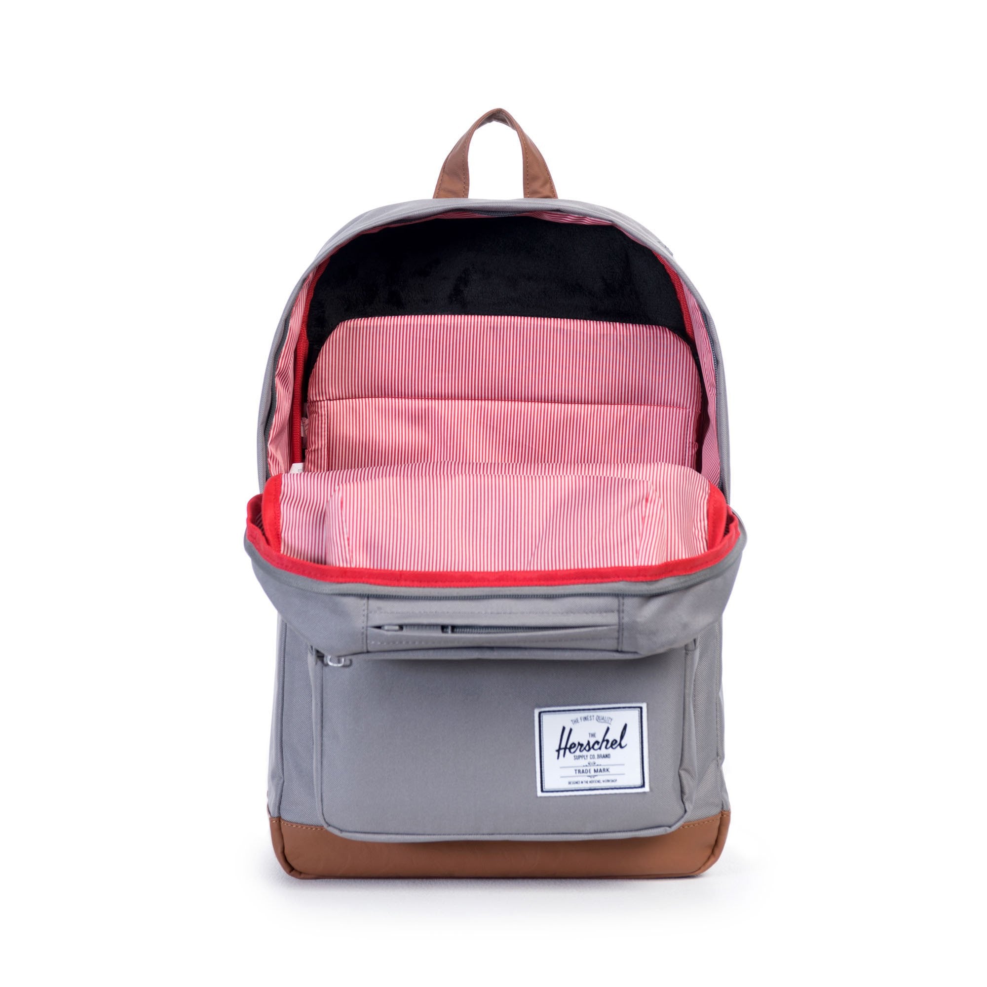 Herschel Pop Quiz Backpack - Stylish Grey Laptop Backpack for School, College & Travel | Durable Water-Resistant Daypack for Students & Professionals