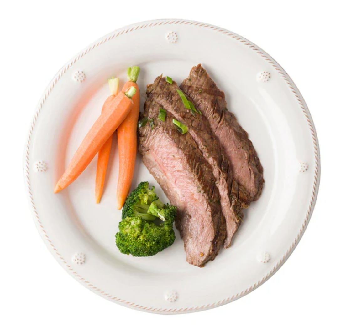 Juliska Berry & Thread Dinner Plate - Elegant Whitewash Ceramic Plate for Fine Dining, Dinner Parties & Home Decor