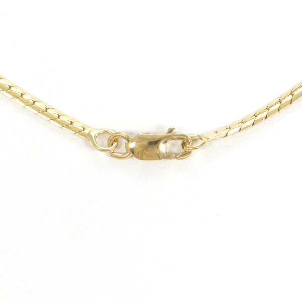 18K Yellow Gold & White Gold Diamond Necklace for Women - Elegant Wedding, Anniversary & Party Jewelry Gift