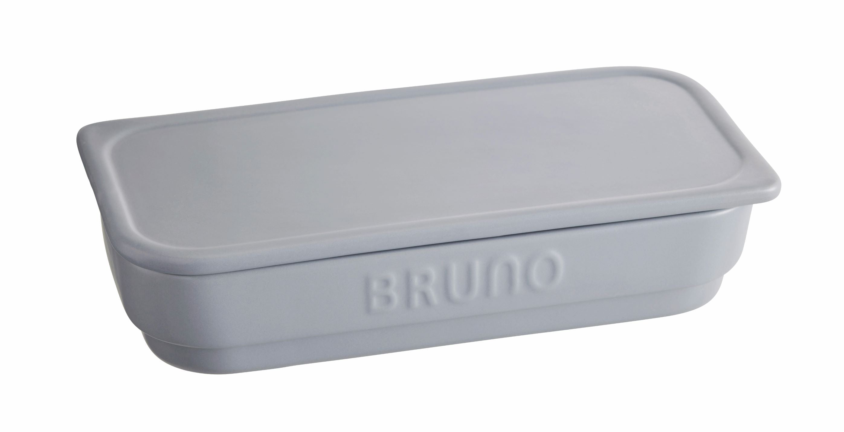 BRUNO BOE067 Ceramic Baking Dish with Lid - Oven Safe, Microwave Safe, Perfect for Casseroles, Lasagna, and Roasting (White)