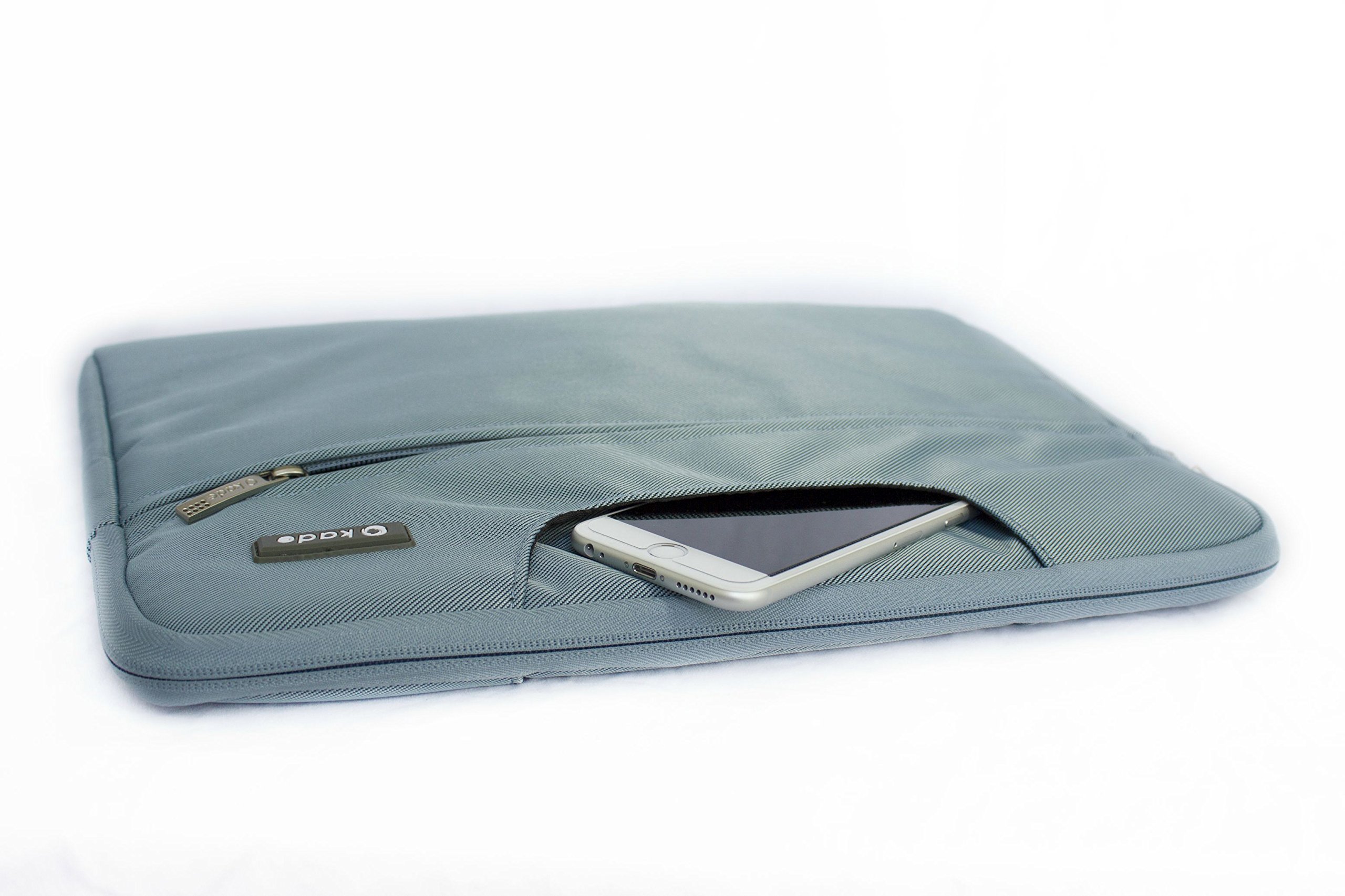 Versatility VMBB13BLU 13-13.3 Inch Laptop Briefcase Bag - Compatible with MacBook, MacBook Pro & Notebook Computers, Lightweight & Durable, Turquoise Blue - Perfect for Business Travel, Office Commute & Daily Use