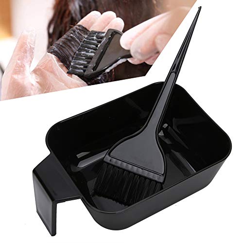Professional Hair Coloring Kit with Double-Sided Brush, Comb & Anti-Slip Mixing Bowl - Salon Quality Hair Dye Tools for Home & Professional Use - Perfect for DIY Hair Coloring, Highlights, Balayage & Root Touch-Ups