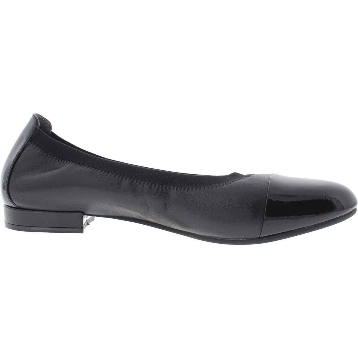 David Tate Women's Nicole Suede Cap Toe Ballet Flats - Comfortable & Stylish Shoes for Work, Office & Casual Wear