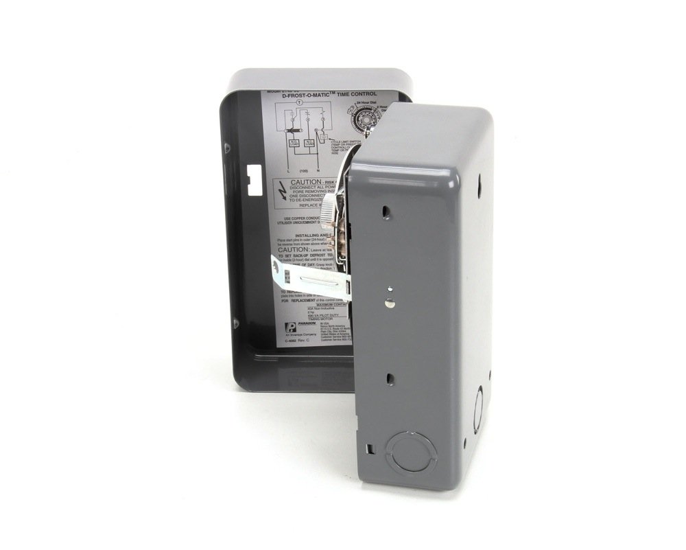 Paragon 8145-00 Defrost Timer 120V - Commercial Refrigerator & Freezer Defrost Control Replacement Part for Walk-in Coolers and Restaurant Equipment