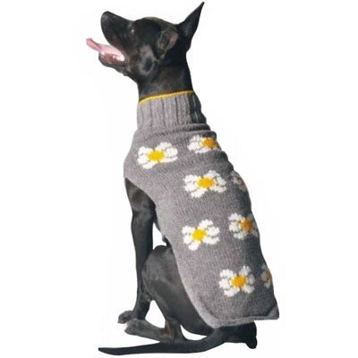 Stylish Daisy Knit Sweater for Women - Cozy Floral Pullover for Fall & Winter - Perfect for Casual Outings & Office Wear