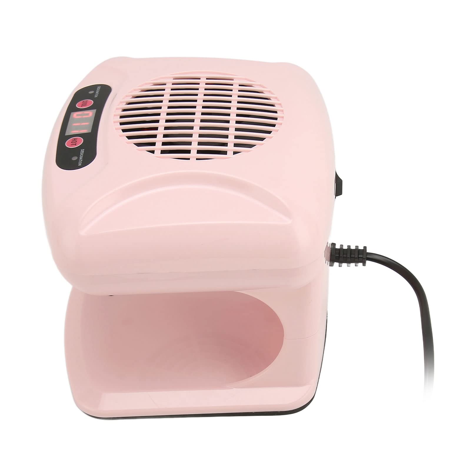 Professional Nail Dryer with Strong Cold/Hot Air & Auto Infrared Sensor - Fast Drying for Gel & Acrylic Nails - Perfect for Salon & Home Use (UK Plug 220V) - Ideal for Nail Art, Manicures & Pedicures