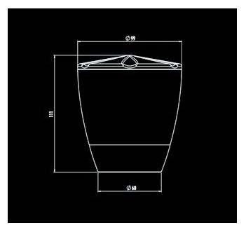 Britta Solar Patio Table Lamp with LED Candle Light - Waterproof Outdoor Decorative Lighting for Garden, Deck, Porch, Backyard & Poolside