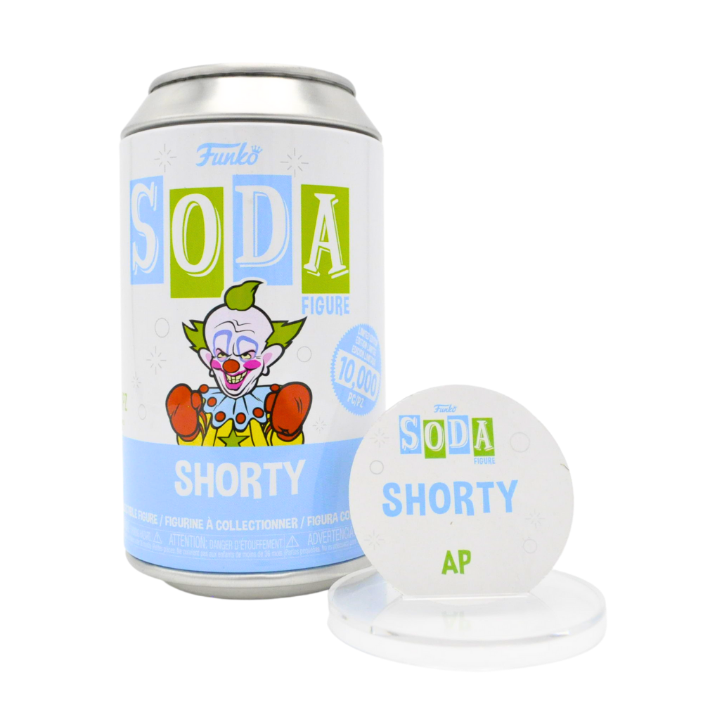 Funko Soda Artist Proof Shorty - Killer Klowns from Outer Space Collectible Vinyl Figure - Perfect for Horror Movie Fans & Pop Culture Collectors