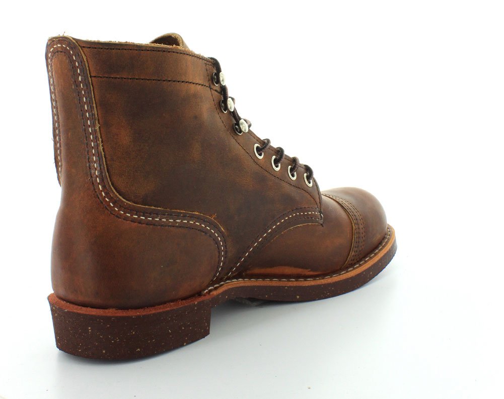 Red Wing Iron Ranger 6-Inch Boot for Men - Premium Leather Work Boots with Goodyear Welt - Perfect for Construction, Hiking & Outdoor Adventures