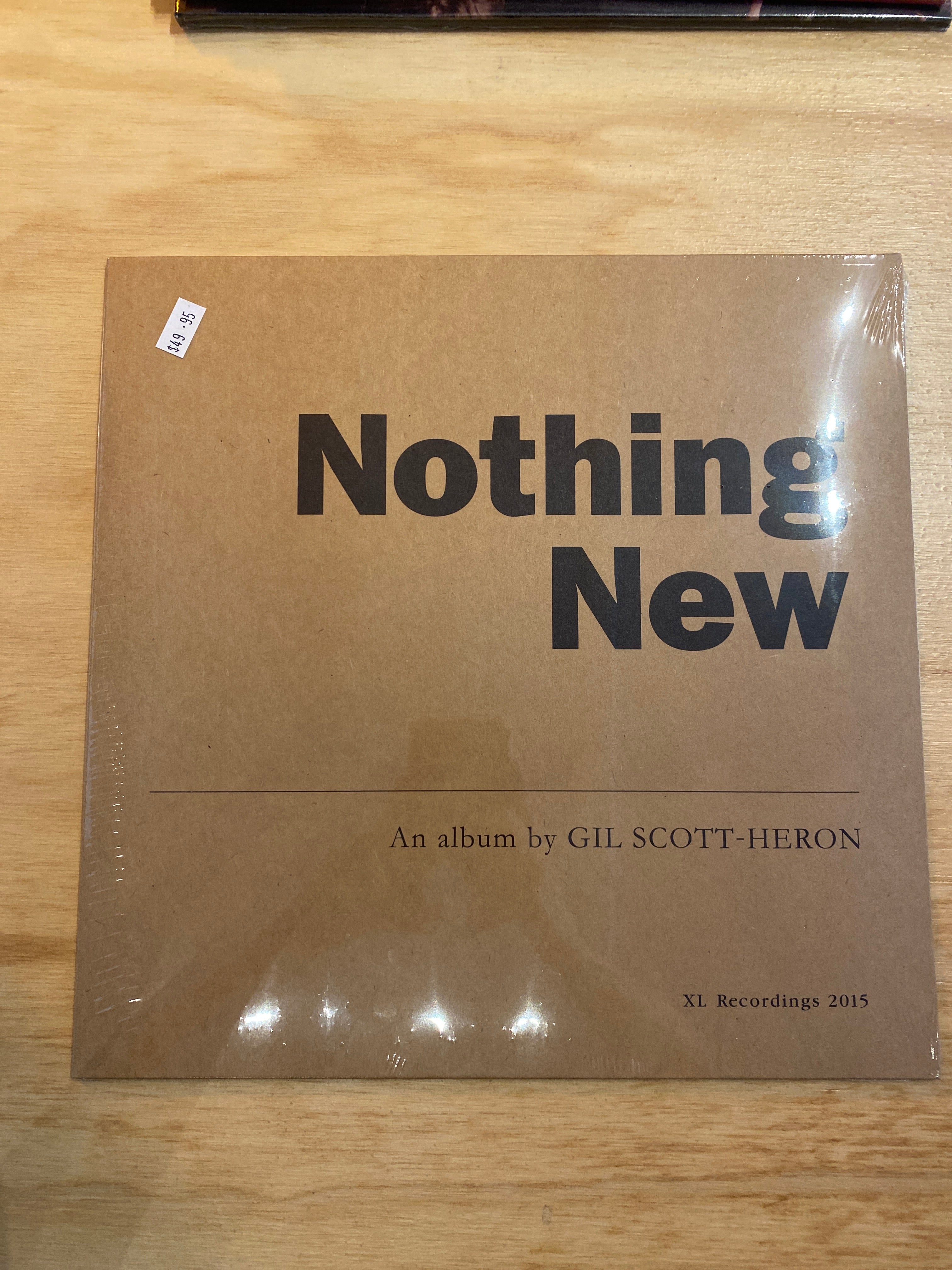 Gil Scott Heron - Nothing New Vinyl LP Record | Classic Soul & Jazz Album for Music Collectors & Audiophiles | Perfect for Home Listening & Vinyl Enthusiasts