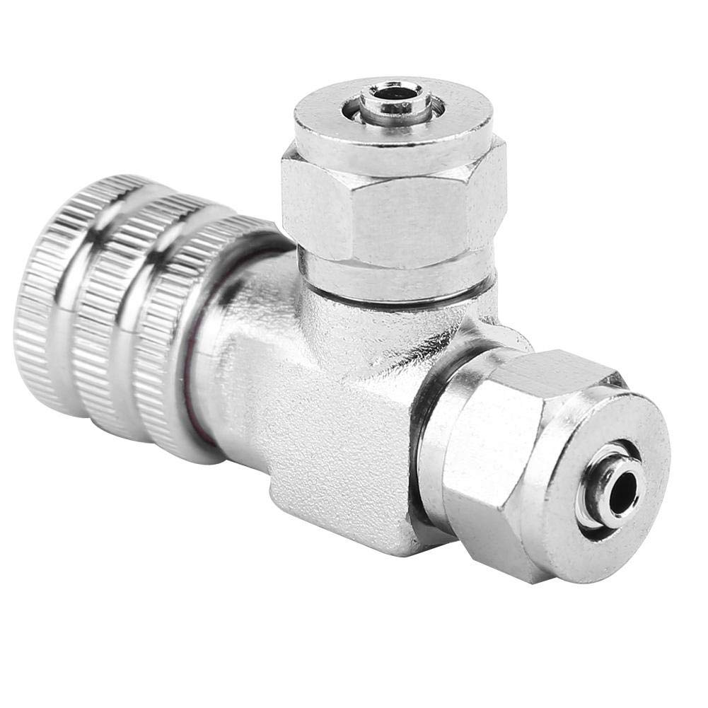 High-Quality Aquarium Air Pump Check Valves & CO2 Regulator with Needle Valve & Bubble Counter for Fish Tank - Perfect for Freshwater/Saltwater Aquariums, Hydroponics & Aquascaping (02#)