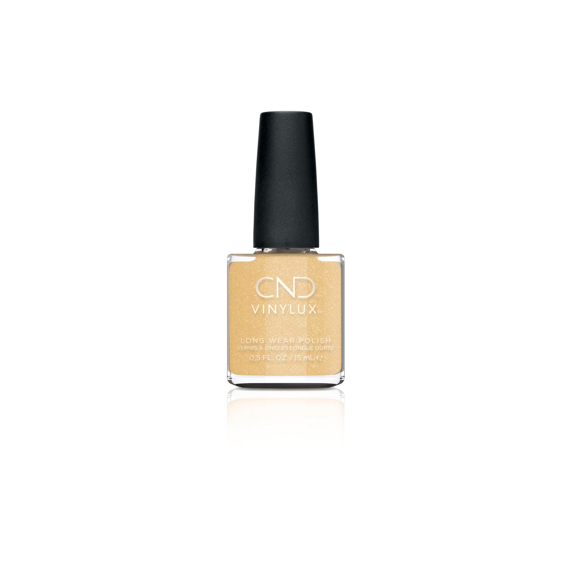 CND Vinylux Nail Polish - Seeing Citrine 0.5 fl oz - Long Lasting Gel Effect Lacquer for Manicures & Pedicures - Perfect for Parties, Weddings & Everyday Wear