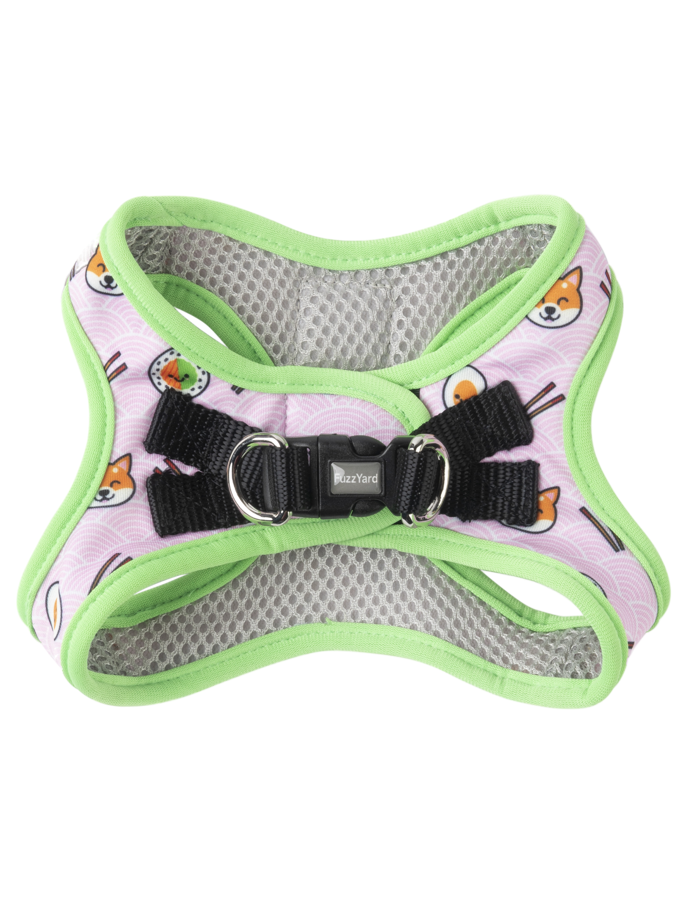 Fuzzyard Step-in Dog Harness for Small & Medium Dogs - Adjustable & Reflective SusHiBa Design (6 Sizes) - Perfect for Walking, Running & Outdoor Adventures