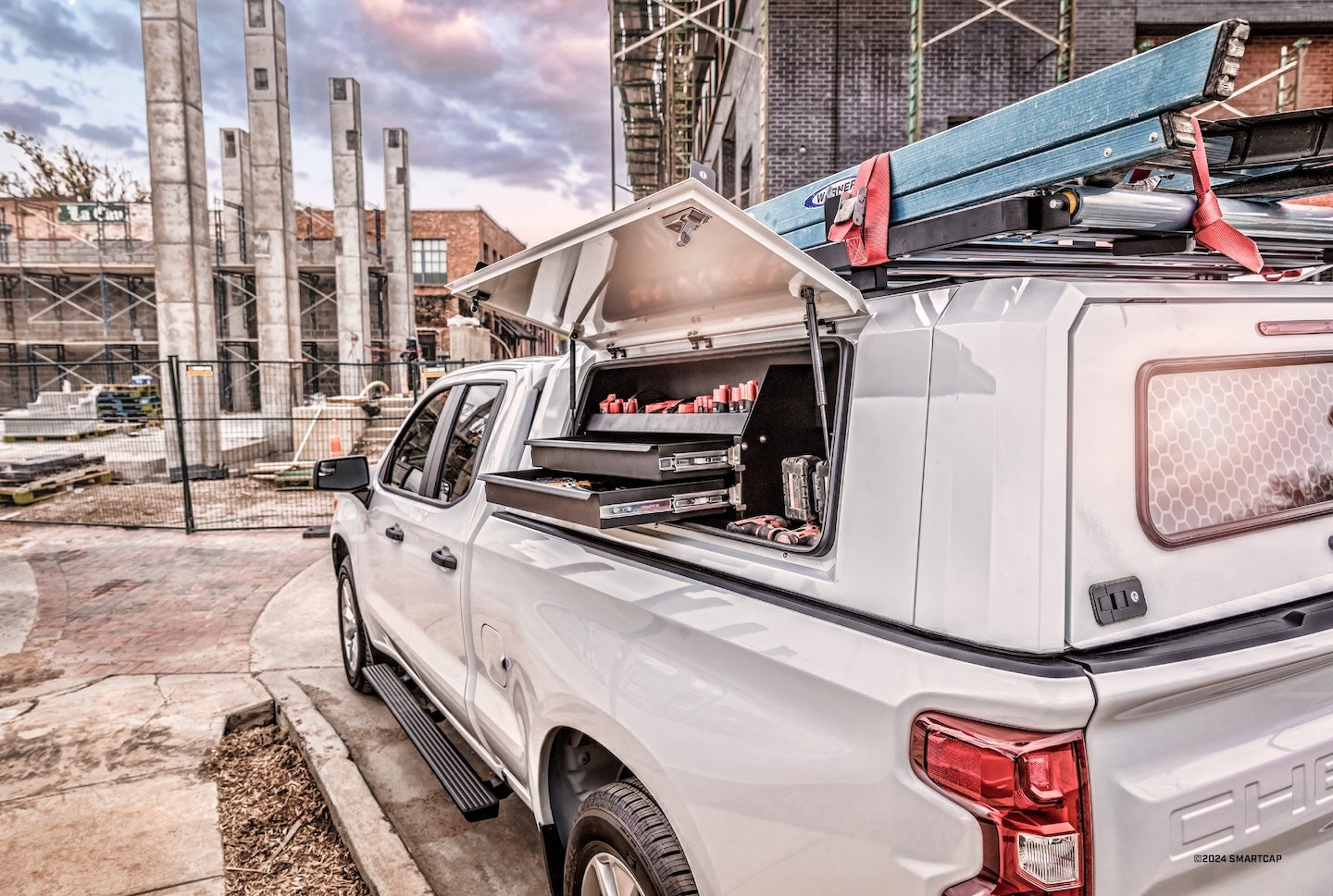 SmartCap EVO Series Drawer Bin - Durable Truck Bed Storage Organizer for Tools & Gear | Perfect for Pickup Trucks, Work Vans & Off-Road Adventures
