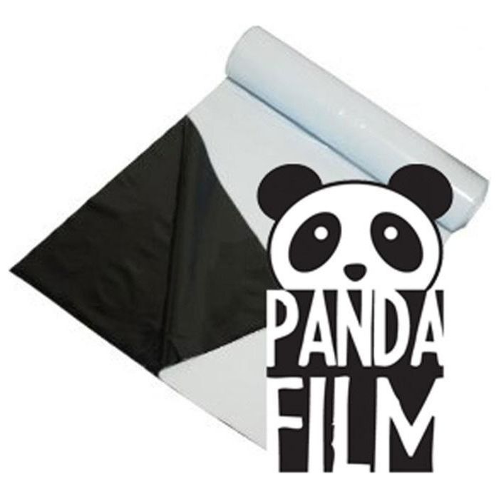 Premium Panda Film 50' x 100' 5.5mil Black & White Grow Film for Greenhouse, Hydroponics & Indoor Plant Cultivation - Durable Lightproof Sheeting for Optimal Plant Growth