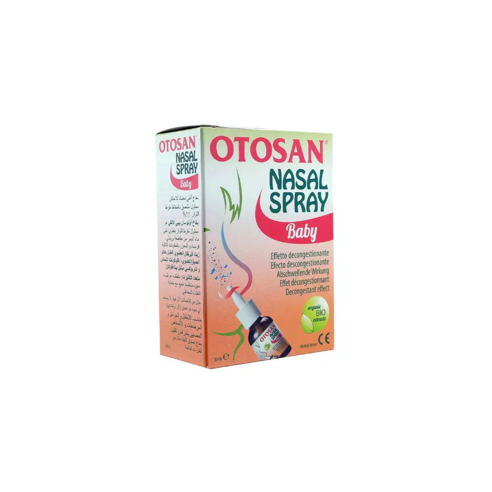 Otosan Nasal Spray for Babies - 30ml | Safe & Gentle Saline Solution for Infant Congestion Relief | Perfect for Newborns & Toddlers at Home or Travel