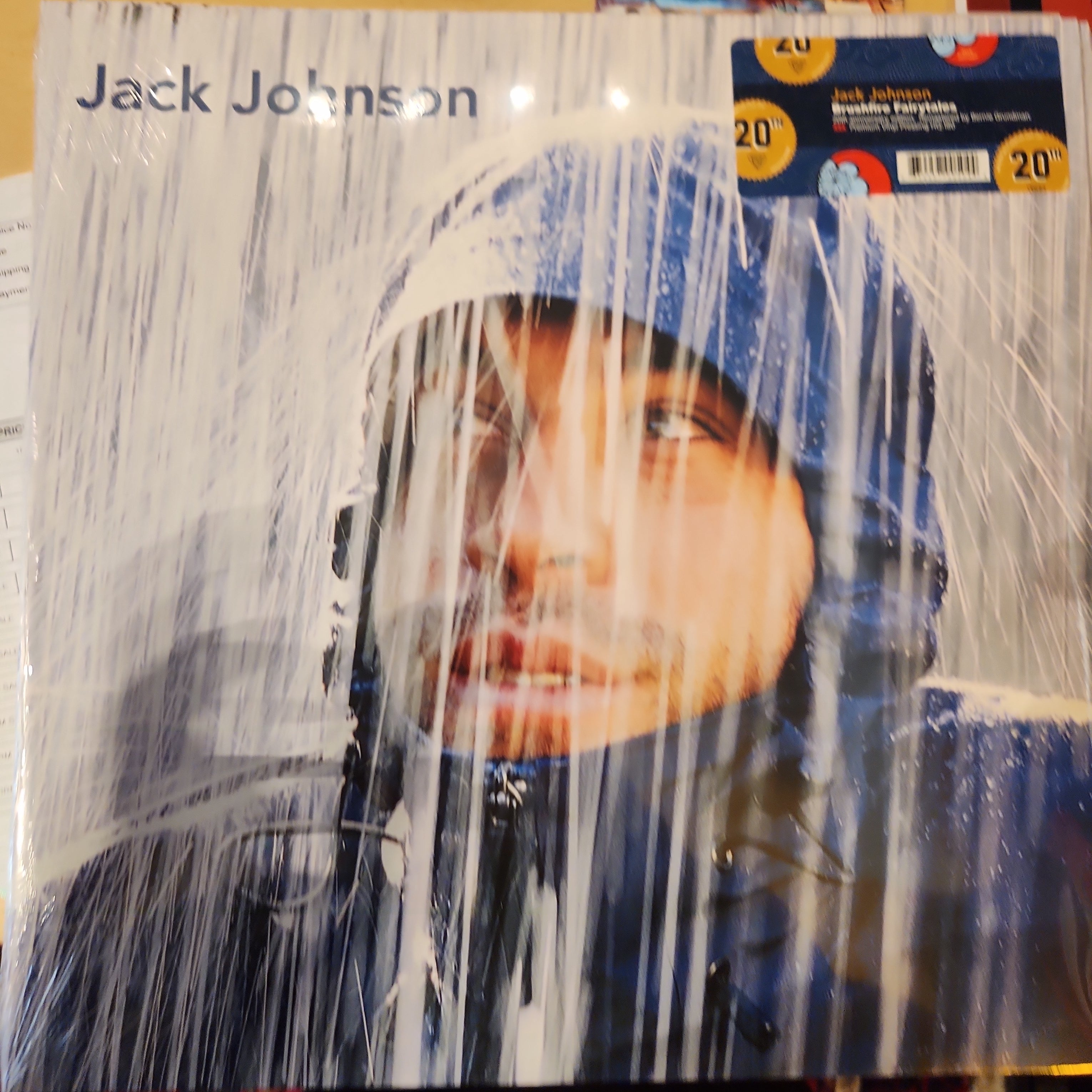 Jack Johnson - Brushfire Fairytakes Vinyl LP Record | Limited Edition 12