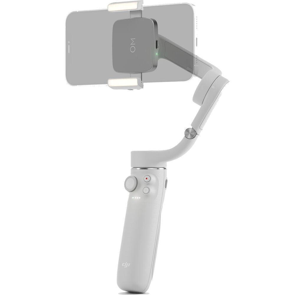DJI OM Fill Light Phone Clamp for OM 4 & OM 5 Series - Smartphone Stabilizer Accessory for Vlogging, Live Streaming & Night Photography