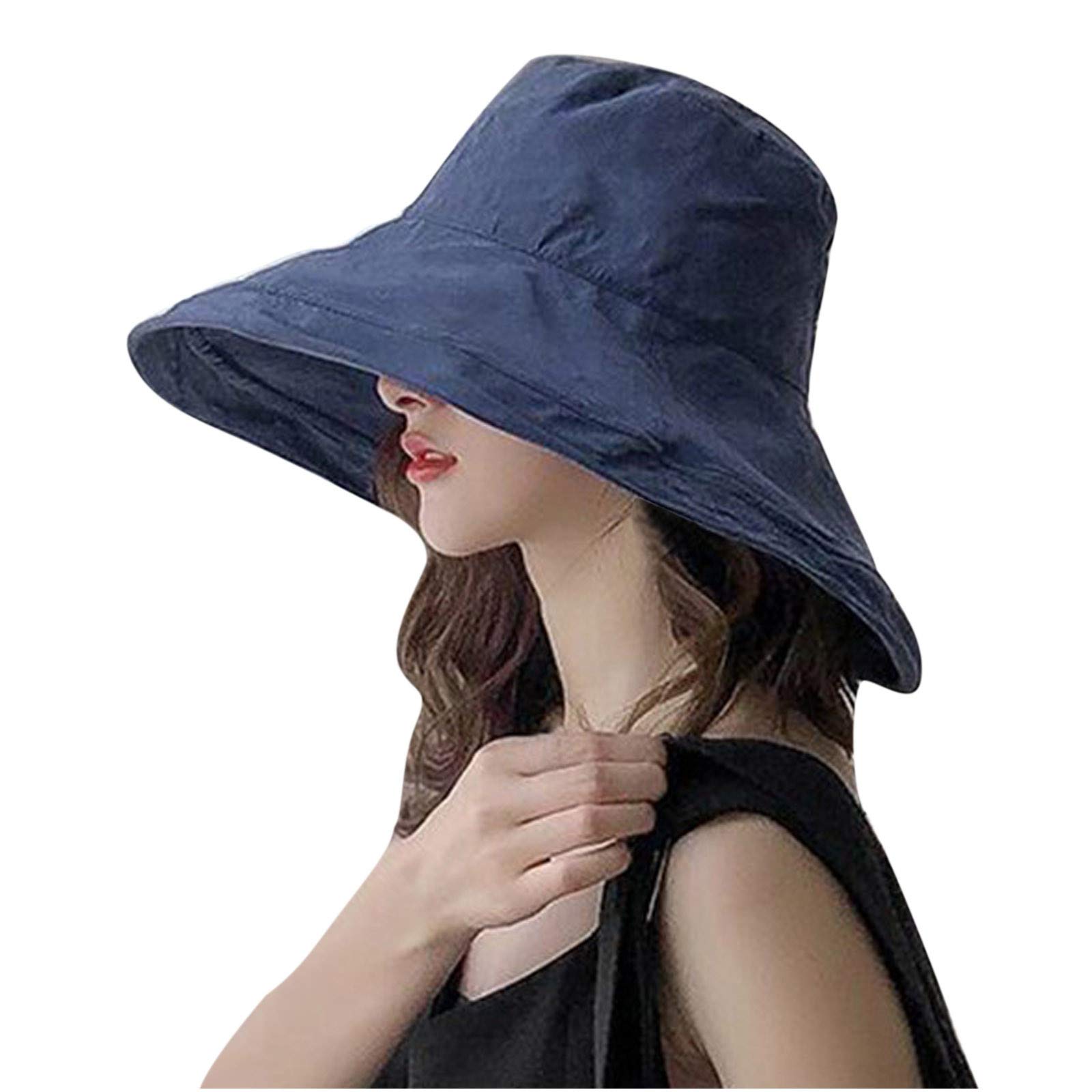 Women's Extra Wide Brim Floppy Straw Beach Hat - Packable Sun Hat for Summer Travel, Vacations & Outdoor Activities | UV Protection for Pool, Garden & Beach Outings