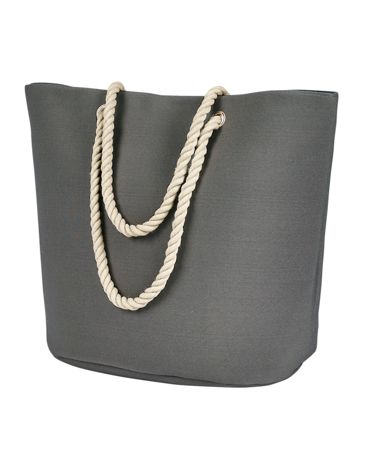 BAGedge BE256 Stylish Polyester Canvas Rope Tote Bag - Perfect for Beach, Shopping & Everyday Use