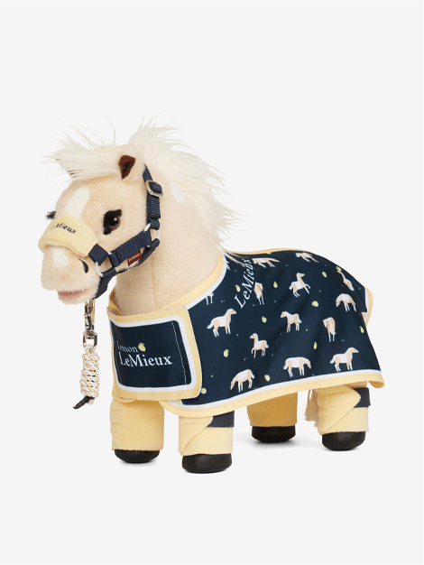 Le Mieux Toy Pony Lemon Printed Rug - Champion's Show Rug for Horses | Durable Stable Mat for Equestrian Training & Competition