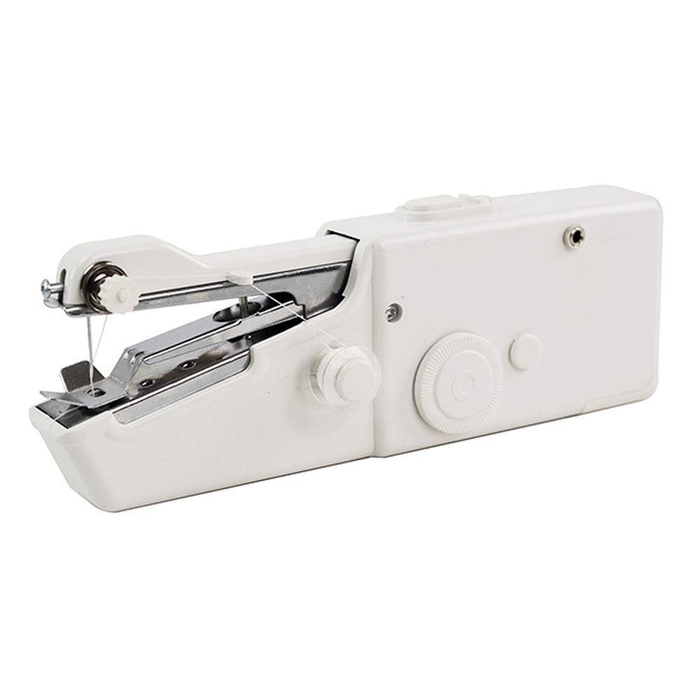 Portable Cordless Handheld Sewing Machine - Mini Electric Stitch Tool for Fabric, Clothing, Kids & Pet Clothes Repair (Battery Operated) | Perfect for Home Use, Travel Emergency Repairs & DIY Crafts