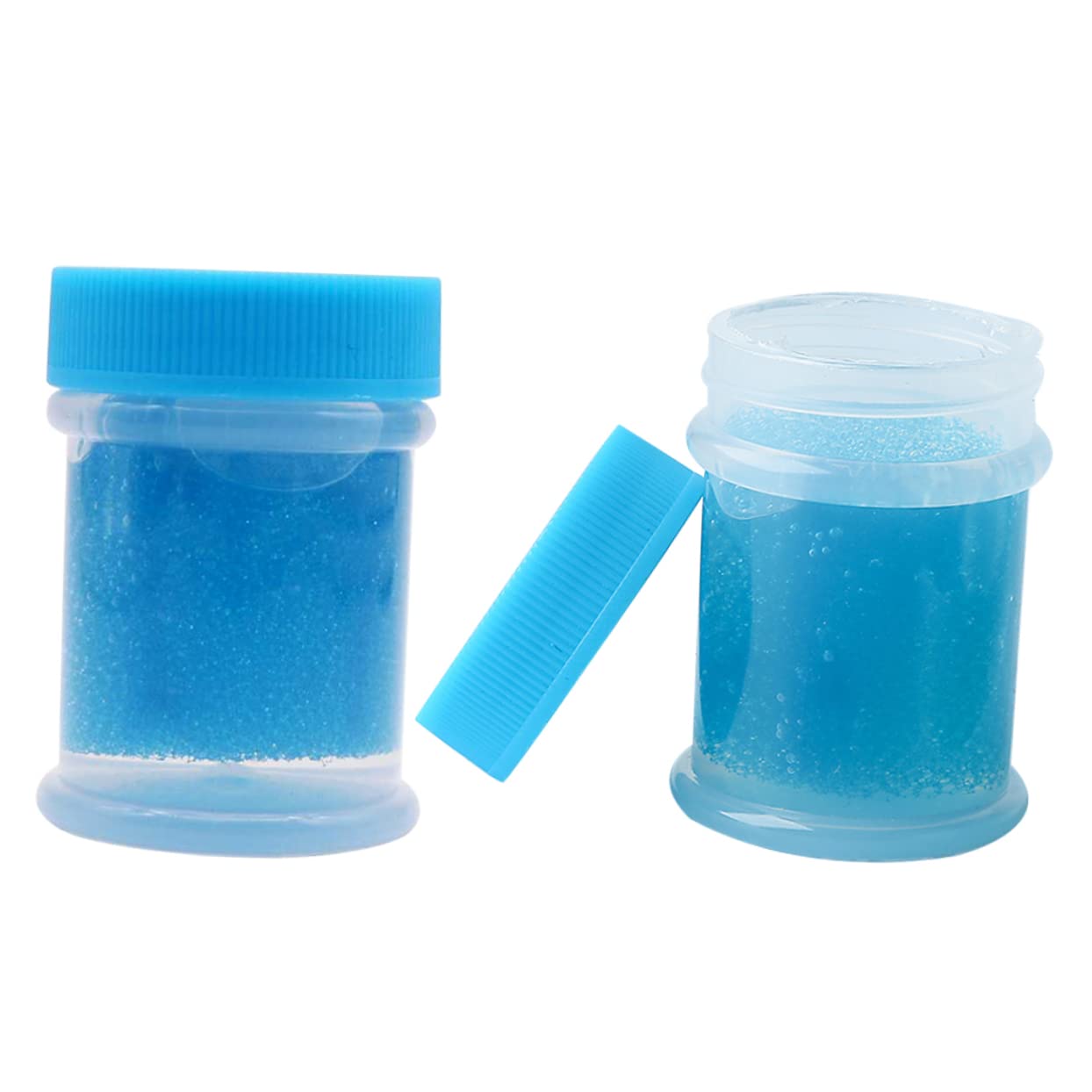 Professional Eyelash Extension Tweezers Cleaner - 2 Pack 40ml Blue Bottle (Grade A) - Perfect for Salon, Spa & Home Lash Care
