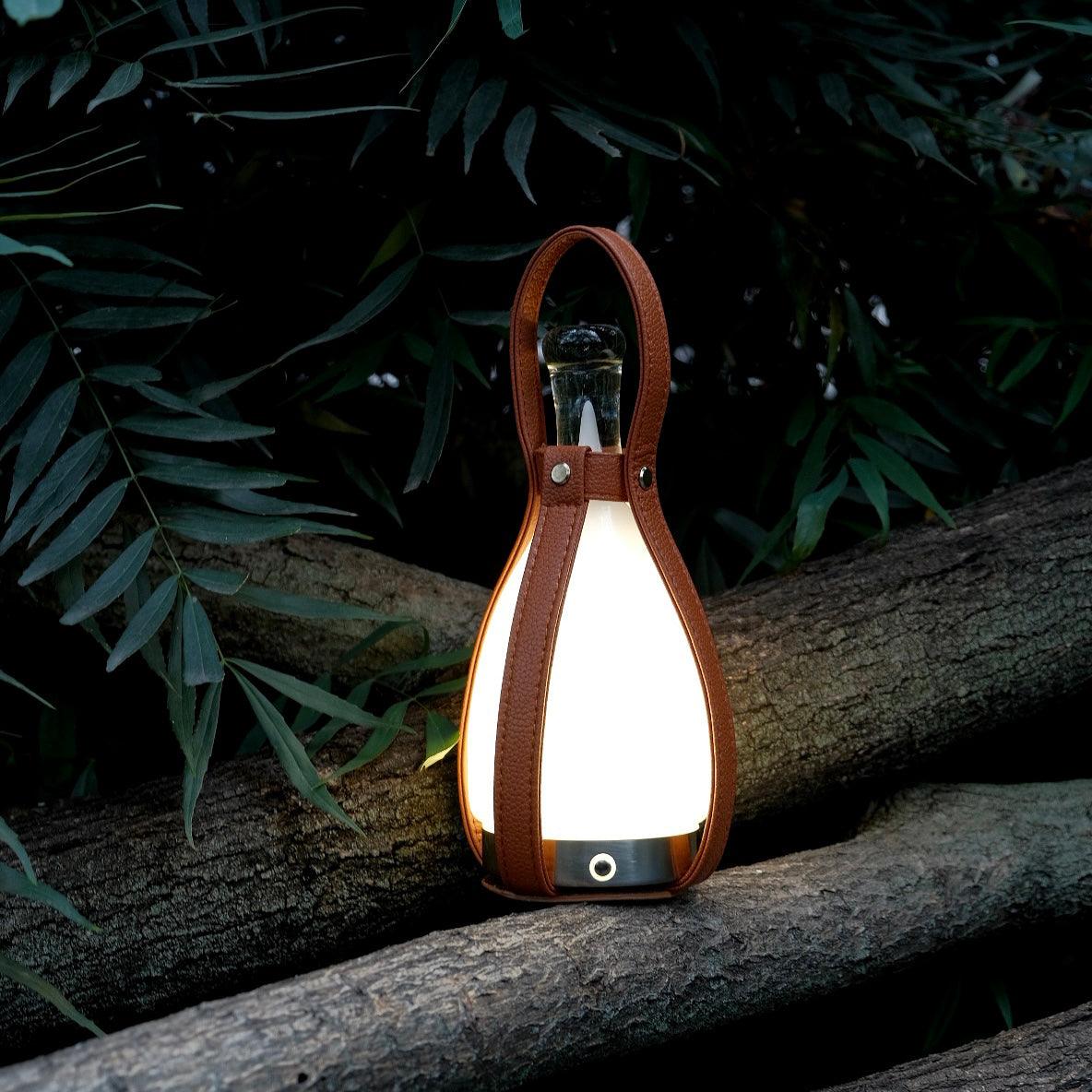 Bell Portable Battery Table Lamp - USB Rechargeable LED Night Light for Bedroom, Camping, Travel & Emergency Use