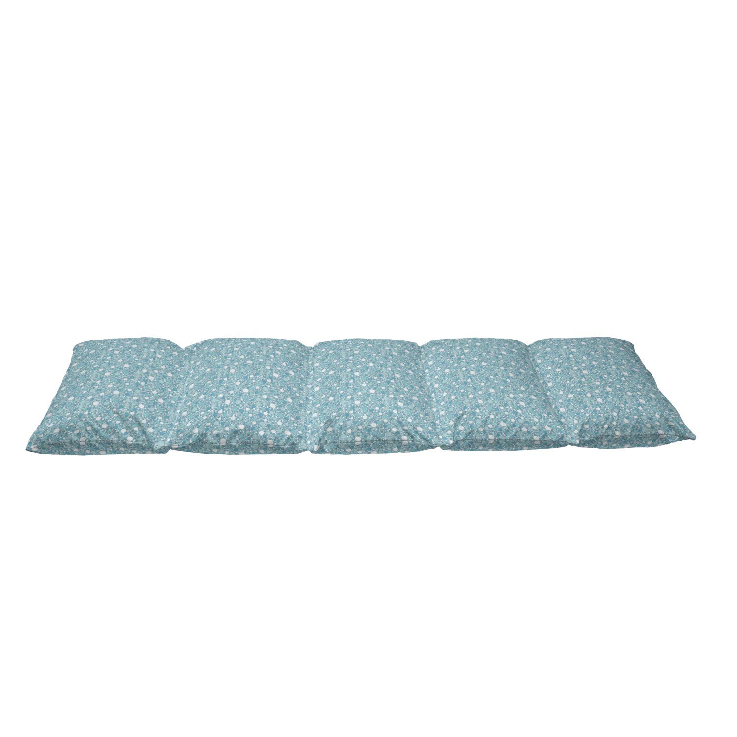 Ambesonne Abstract Floor Pillow Cover - Modern Aqua Bubble Design, 88
