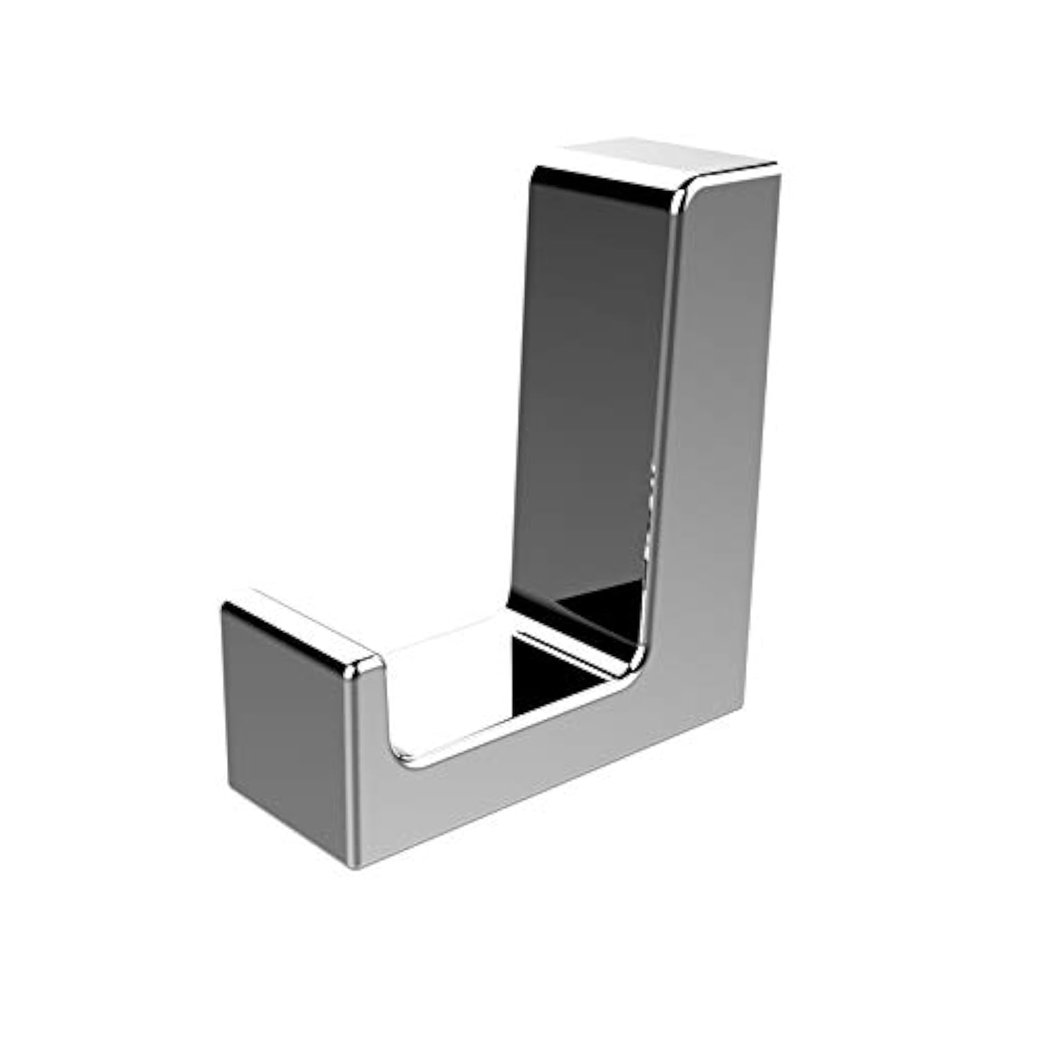 KAISERAUM Heavy Duty Chrome Clothes Hook - Durable Bathrobe & Towel Holder for Bathroom, Bedroom, Closet - GV-200 (Wall Mount, Space Saving Organizer)