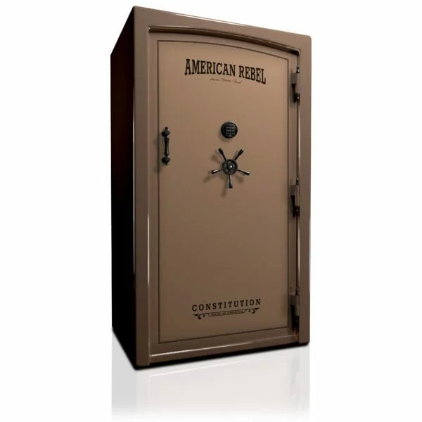 American Rebel CS50 Constitution 50 Gun Safe - Heavy Duty Fireproof Security Safe for Home & Office - Pistol & Rifle Storage with Digital Keypad - Perfect for Gun Owners, Collectors & Firearms Enthusiasts