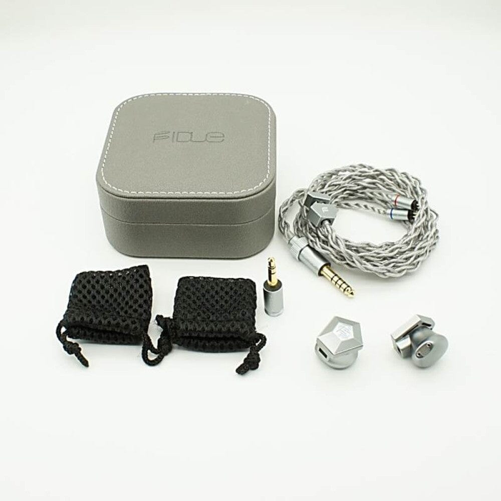 Fidue Thunder 1DD + 2BA Hybrid Driver In-Ear Earphones with High Resolution Sound - Perfect for Music Lovers, Audiophiles & Gaming