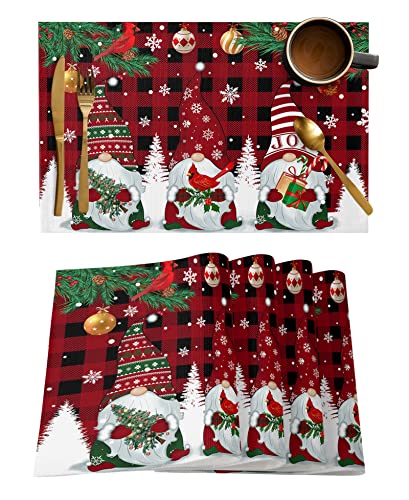 Xmas Gnomes Red