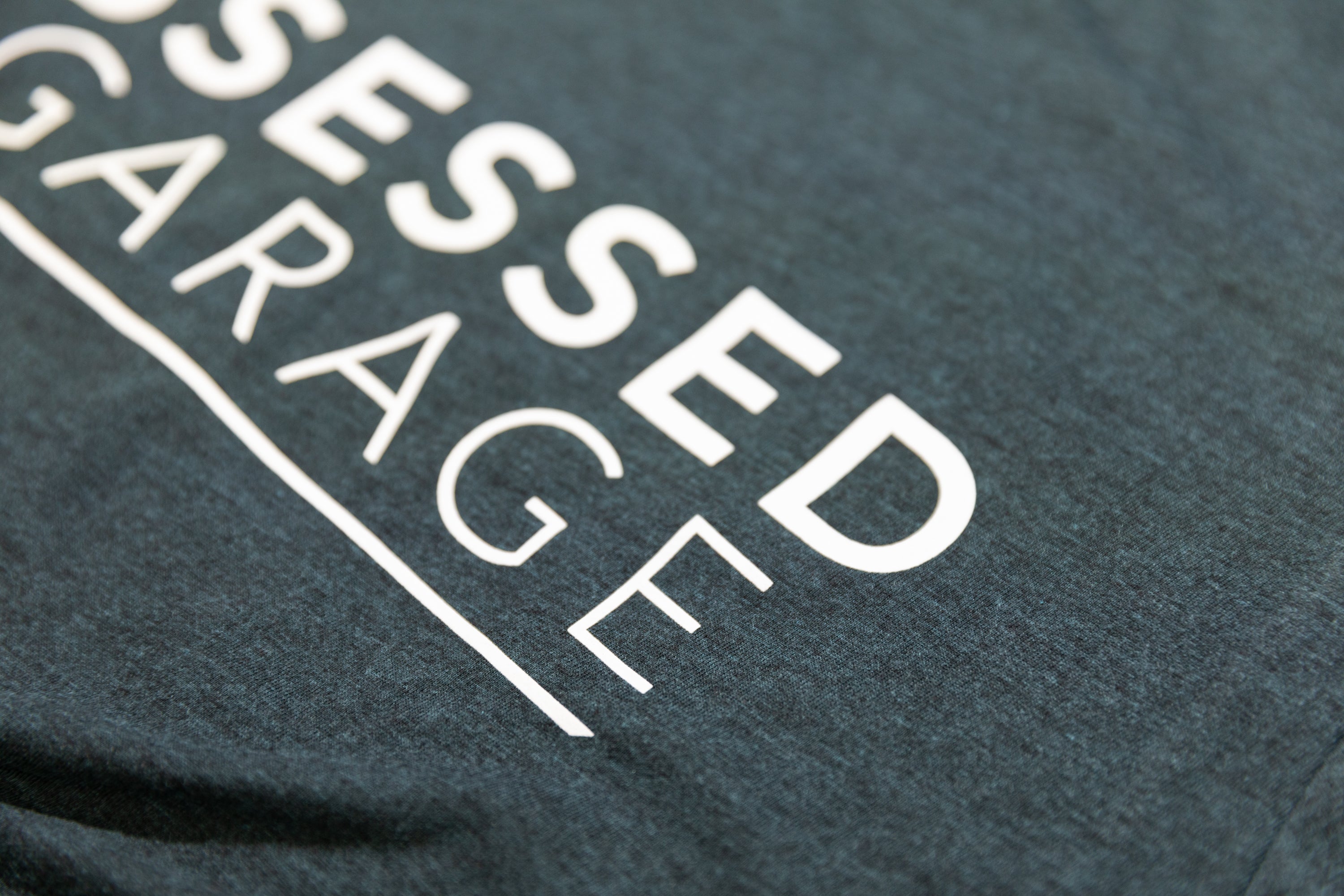 Obsessed Garage Logo T-Shirt - Premium Cotton Tee for Car Enthusiasts - Perfect for Car Shows, Meetups & Casual Wear