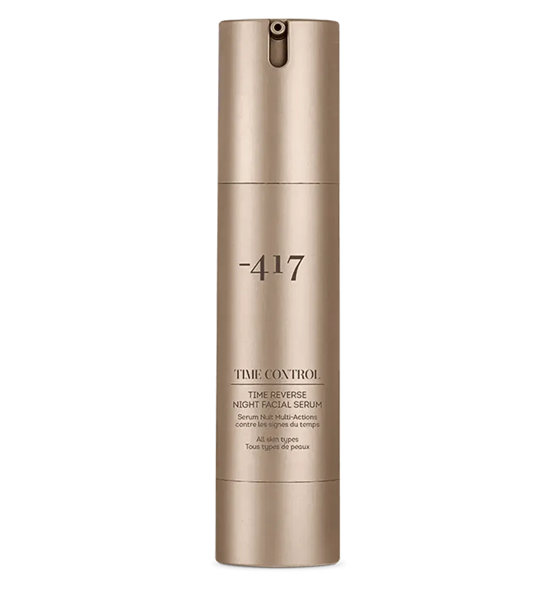 Minus 417 Time Reverse Night Facial Serum - Anti-Aging, Wrinkle Repair & Skin Rejuvenation for Women - Perfect for Nighttime Skincare Routine & Hydration Boost