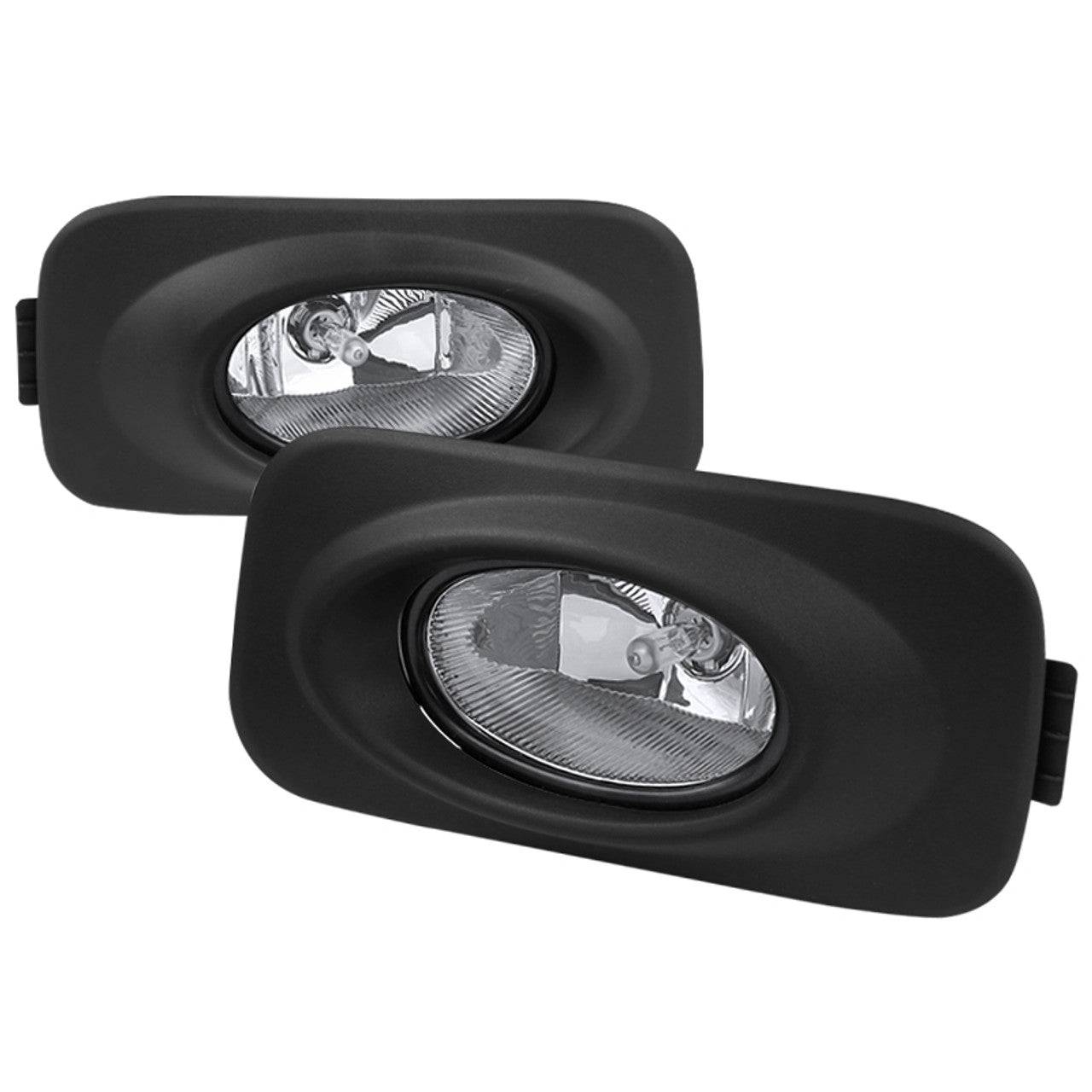 2004-2005 Acura TSX LED Fog Light Kit - Yellow & Clear Lamps - High Visibility for Night Driving & Bad Weather Conditions
