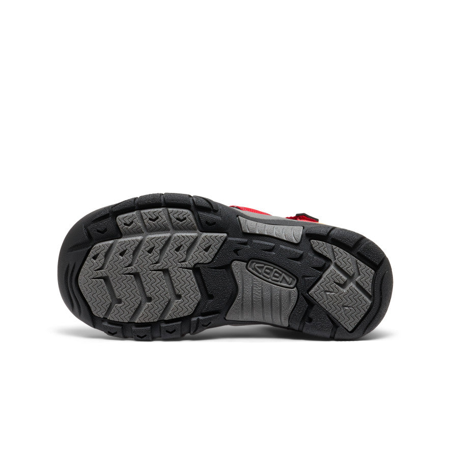 Newport H2 Kids' Sandals - Ribbon Red/Gargoyle Color | Comfortable & Durable for Beach, Pool & Outdoor Play
